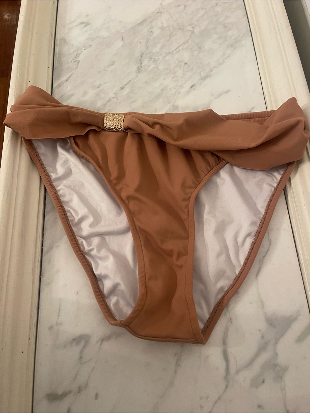 VENUS Bikini Bottom in Cognac